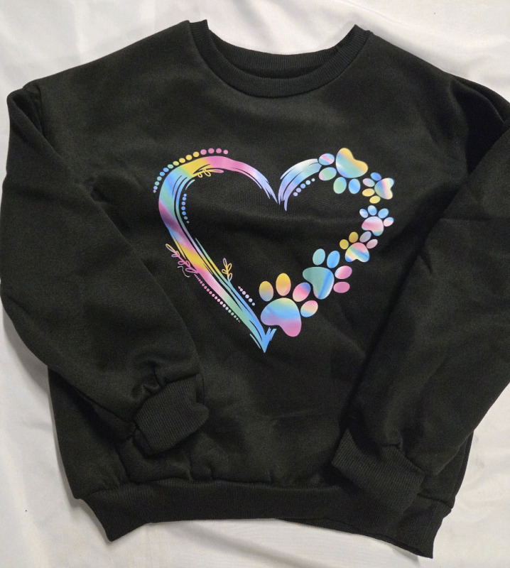 New | Size 8Y Kids Crewneck Sweatshirt