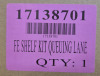 20+ New Sets | Of FE Metal Shelf Kit Queuing Lanes - 7