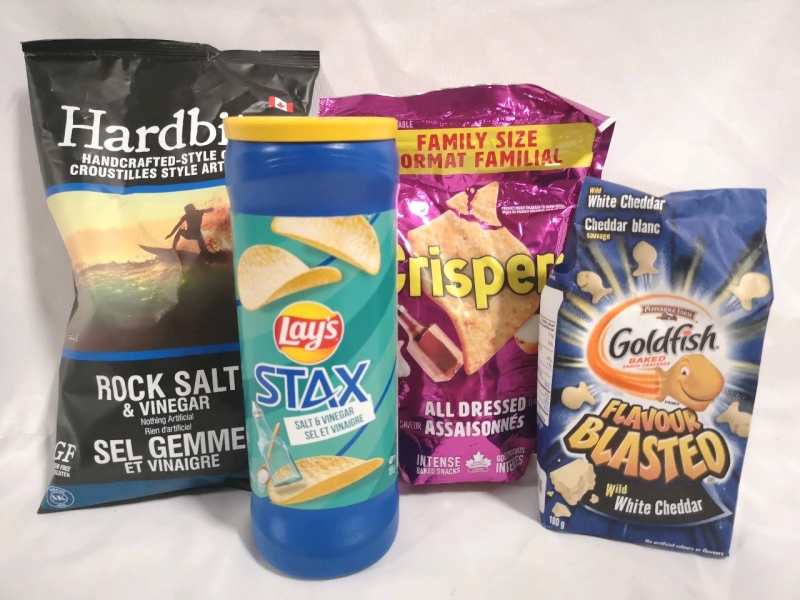 New Chips & Crackers - Goldfish, Lay's Stax, Crispers +