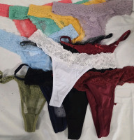 13 New | Size Medium Women's Variety Thongs and G-Strings Lot