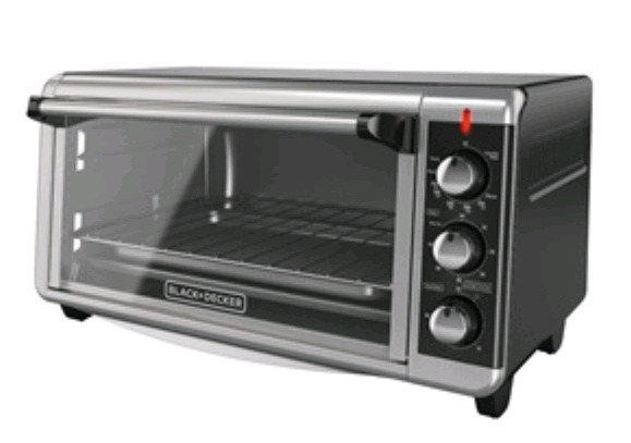 New In Box | Black+ Decker Extra Wide Convection Countertop Oven |* Retails $ 149.99 As Seen On Ebay *