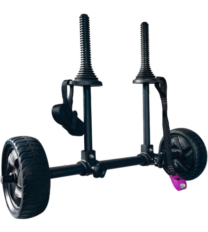 New In Box | ASMSW Kayak Cart Kayak Carrier Adjustable Width Fit for Kayaks Canoes with Scupper Holes * Retails $55 *