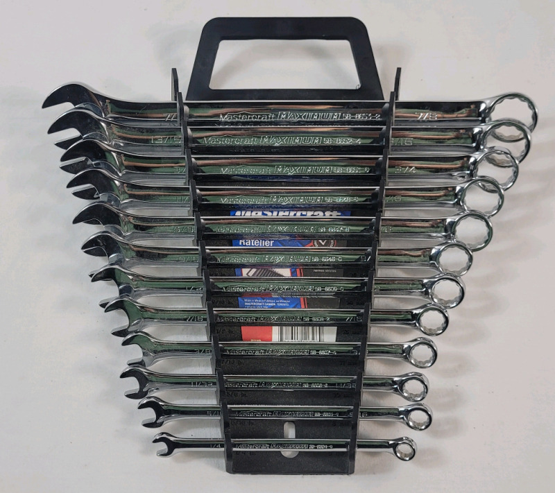Mastercraft Maximum 12pc. SAE Combination Wrench Set .