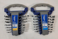 Mastercraft Maximum Metric & SAE 7pc. Stubby Combination Wrench Sets . One of Each