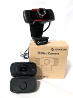 2 New Webcams Logitech v-u0023 and JoyAccrss HD 1080P (As-Is)