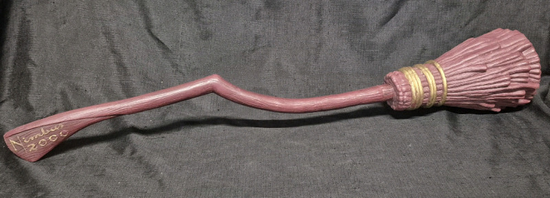 Neat Harry Potter Quidditch Plastic Toy Nimbus 2000 Broom - 40.5" Long