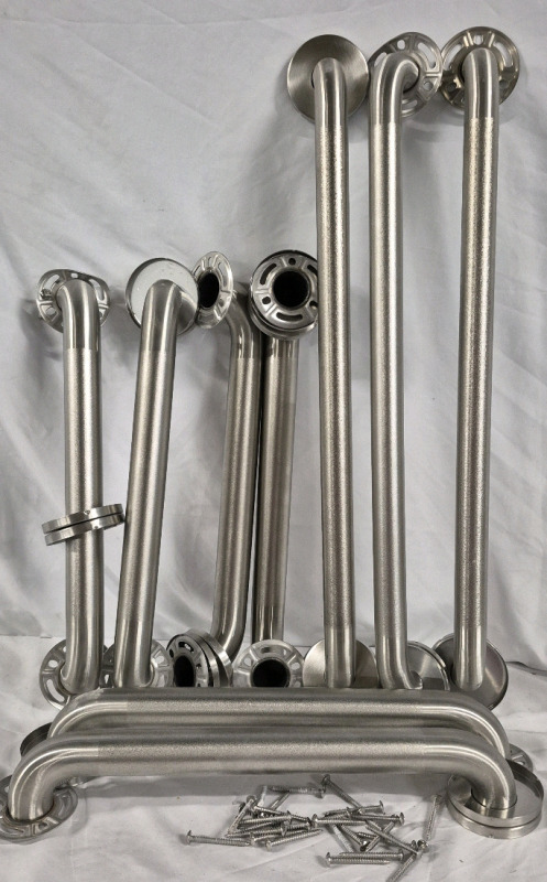 9 Metal Safety Bars 17" & 24" Long