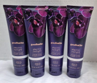 4 New Goodbaths Electric Twilight Body Cream 283g Orange Flower & Black Orchid, Shea Butter and Argan Oil