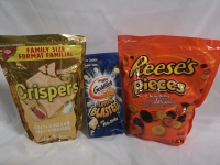 New Family Pack Reese's Pieces 1.36 KG + Crispers + Goldfish
