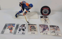 NHL Hockey Wayne Gretzky & Edmonton Oilers Memorabilia Lot .