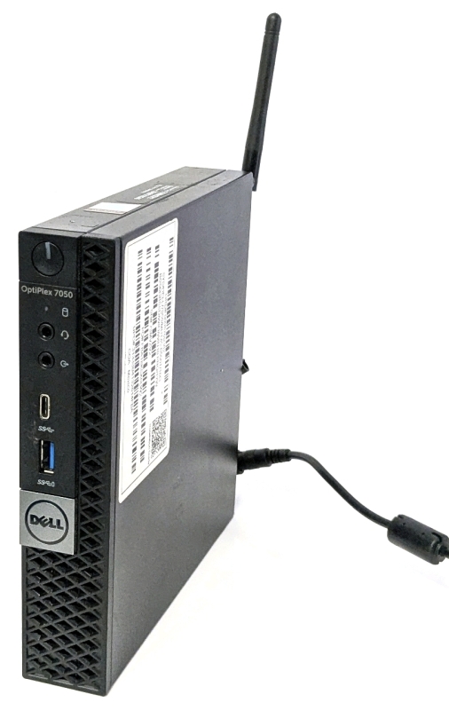 DELL OptiPlex 7050 Desktop Computer PC, 16GB RAM, 240GB SSD Hard Drive, Windows 10 Professional 64 Bit + WiFi Antenna - It's Just 1.5" Wide & 6.8" Long!