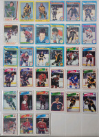 1969 - 1988 NHL Hockey Trading Card Singles , 33 Trading Cards