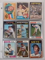 1960, 1963 & 1971 - 1991 Topps MLB Baseball Trading Card Singles , 108 Trading Cards