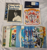 12 Vintage Baseball Memorabilia/Magazines