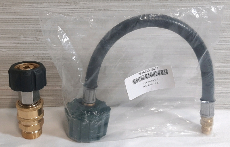 12 Inch Pigtail Hose Wire