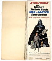 Vintage 1980 STAR WARS : The Empire Strikes Back Mix or Match Storybook with Over 200,000 Combinations!