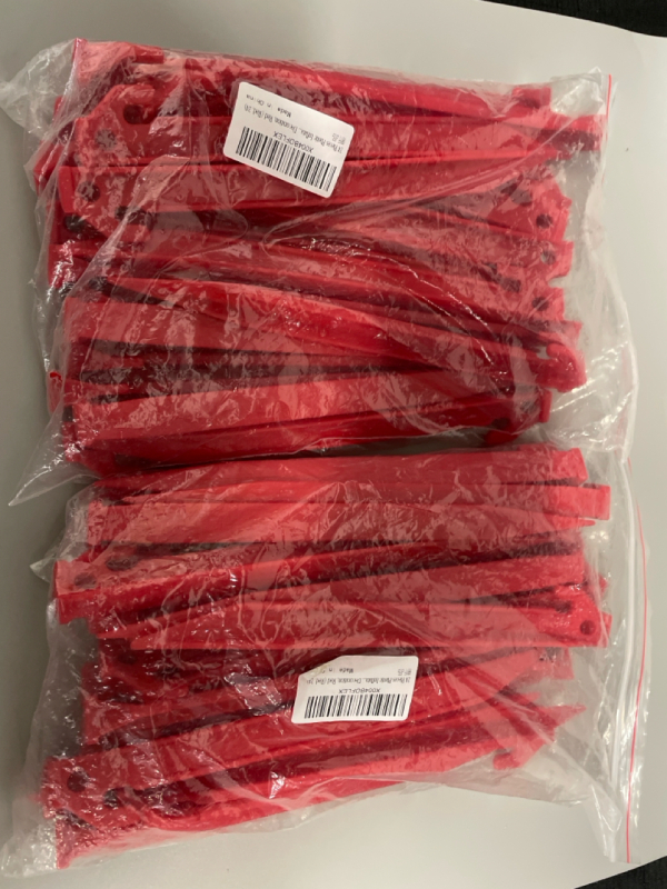 48 new plastic tent pegs 9&rdquo;