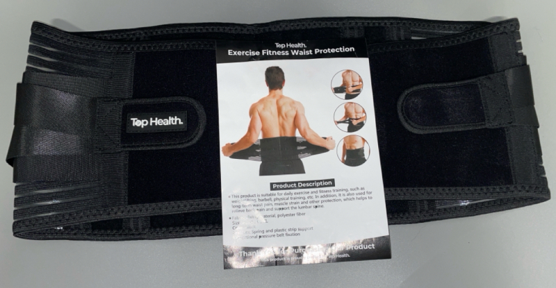 New Size Medium Top Health Exercise Fitness Waist Protection