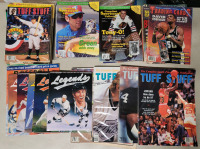 Vintage Multi-Sport Trading Card Magazines . Legends Sports Memorabilia & Tuff Stuff Magazines Contain Uncut Trading Cards
