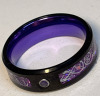 Classic Vibrant Titanium Dragon Design Ring Purple Titanium Steel Size 13 - 5