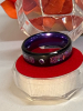 Classic Vibrant Titanium Dragon Design Ring Purple Titanium Steel Size 13 - 6
