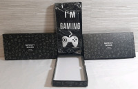 3 New Pairs of Novelty Socks | Cotton Socks with Gaming Themes, Packages are 8&frac12;" Long, 4" Wide