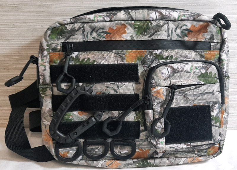 Forest Camo Carry Bag | Bag Measures 9" Tall, 11" Wide