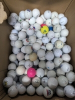 160+ Golf Balls. Assorted Brands and Levels of Usage.