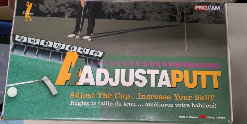 PRO//AM Adjustaputt. Comes with 20" by 9' Green.