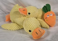 3 New Squeaky Dog Toys - Ducks & a Carrot