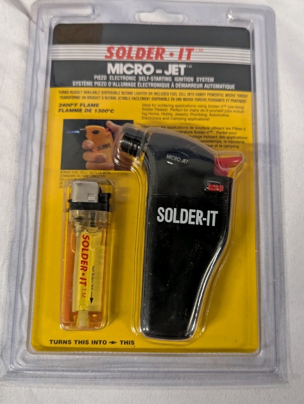 New Solder-It Micro Jet Solder Gun.
