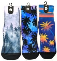 3 New Pairs Size S/M & L/XL OUTWAY Performance Crew & Quarter Socks : Most Crew, Carolina Crew & Paradise Quarter | Retails Over $60 USD!
