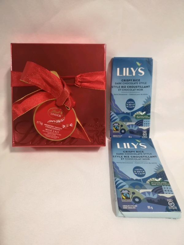 New Yummy Lindt Chocolates & Lily's Chocolate Bars