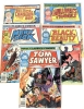 5 Vintage MARVEL Classic Comics #4,5,6,7,8 : 20,000 Leagues Under the Sea, Gulliver's Travels, Moby Dick, Black Beauty & Tom Sawyer - Bagged & Boarded (52 Pages Each. No Ads!)