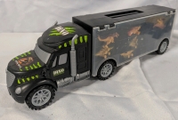 Prextex Dino Super truck with Dinosaur Figures. 16" Long.