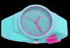 New Casual Jelly Cute Watch Stylish Rubber Minimalist Quartz Watch Glowing Dials Total Lengh 9 In - 2