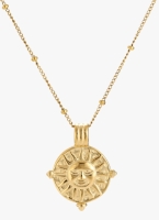 New ATOLEA Sol de Oro Necklace, Hypoallergenic, Waterproof & Sweatproof Premium Stainless Steel + 18k Gold PVD Coating | Retails Over $50!