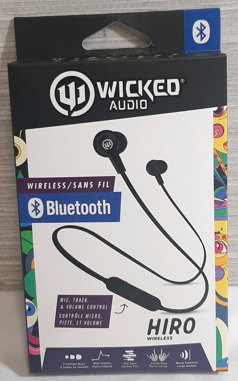 New in Box Wicked Audio Wireless Bluetooth Earbuds