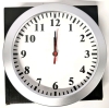 As-New in Box | Hidden Spy Camera, WiFi Clock Camera HD 1080P Wall Clock Home Security Nanny Cam with Motion Detection No Night Vision - 8.6" Diameter - 2