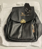 New Vegan Leather Bigedaishu Backpack Purse with Dust Cover Bag 13" Tall