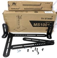 2 Wall Mounts : TV Stand MS1001 & mounting Dream Soundbar Brackets MD5420 - Some Spacers, Washers, Nuts & Bolts Missing for Soundbar