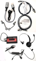 As-New Tech : 3&times; Micro USB Cables, 4K UHD HDMI Cable, 2&times; Lightning to USB-C Cable Adaptors, USB-C to USB-A Cable & USB-A Power Adaptor, 2.5 Inch USB 3.0 SATA External HDD SSD Hard Drive Enclosure Hard Disk for PC Laptop & ARAMA Call Center Headset A200U