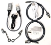As-New Tech : 3&times; Micro USB Cables, 4K UHD HDMI Cable, 2&times; Lightning to USB-C Cable Adaptors, USB-C to USB-A Cable & USB-A Power Adaptor, 2.5 Inch USB 3.0 SATA External HDD SSD Hard Drive Enclosure Hard Disk for PC Laptop & ARAMA Call Center Headset A200U - 2
