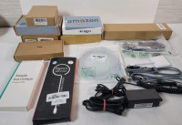 As New - Off- Brand Replacement Laptop Charging Cables (Acer, iPad, Lenovo) & Various Link Cables . See Photos