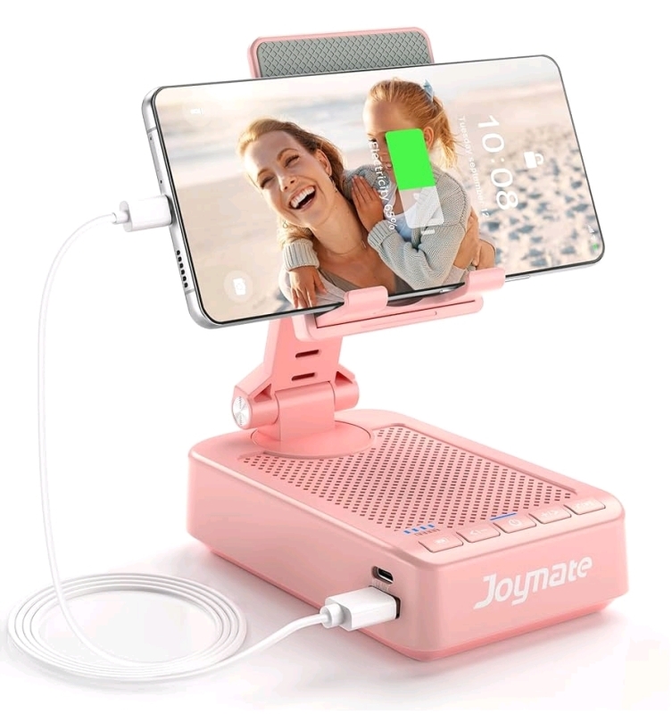 JOYMATE 3-In-One Phone Stand / Bluetooth Speaker & 3600mAh Power Bank