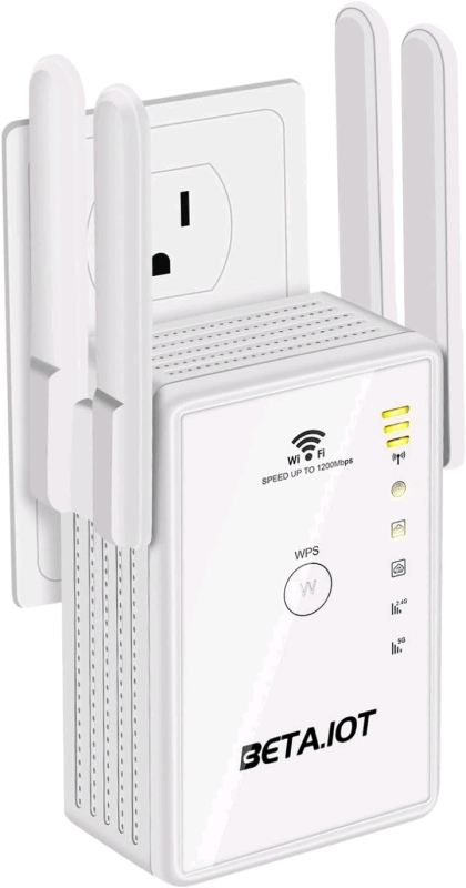 New Beta.Iot WiFi Repeater/Extender 1200Mbps.