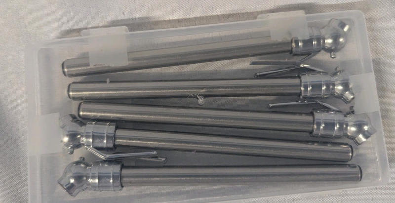 5 New Tire Pressure Gauges. 5.5" Long.