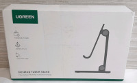New in Box Ugreen Desktop Tablet Stand | Package Measures 8" Long, 5" Wide