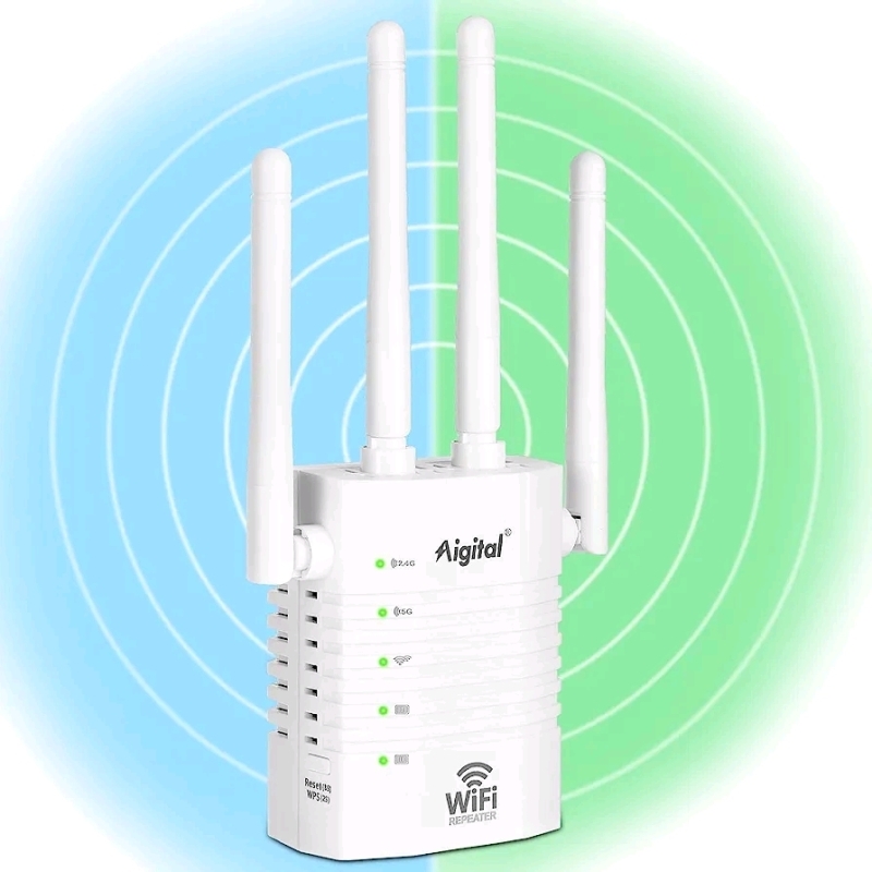 New AiDigital 1200Mbps Dual Band WiFi Repeater/Extender