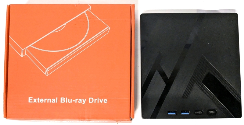 As-New in Box | External Blu-Ray Drive for all PC, Mac & Linux Laptops with USB Interfaces, Model CB 31005